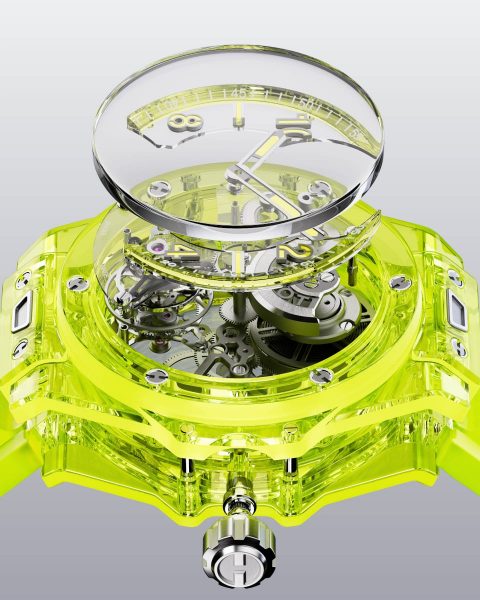 Hublot Big Bang Tourbillon Yellow Neon Saxem 2 Hublot Big Bang Tourbillon Yellow Neon Saxem 2
