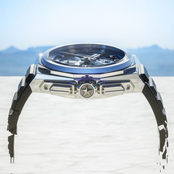 Zenith Defy Extreme Mirror Polished Stainless Steel Metallic Sapphire El Primero 6 Zenith Defy Extreme Mirror Polished Stainless Steel Metallic Sapphire El Primero 6